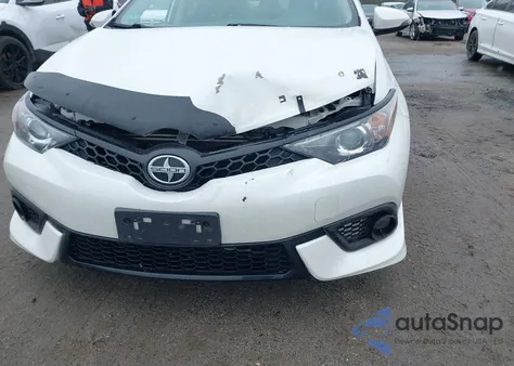 2016 Scion Im из США, поврежденный, VIN JTNKARJE5GJ511255